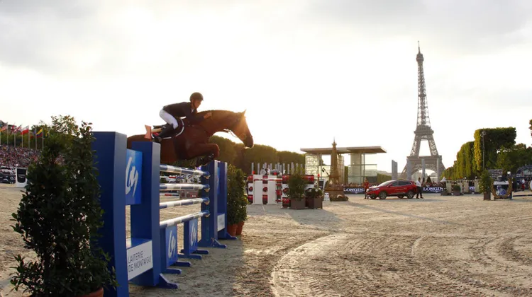 À Paris, Bertram Allen et Romanov ont signé une belle victoire dans le Global Champions Tour.