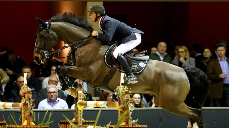 Depuis hier soir, le public bordelais a retrouvé Eric van der Vleuten, ici sur Zigali PS, avec grand plaisir, lui réservant une très belle ovation.