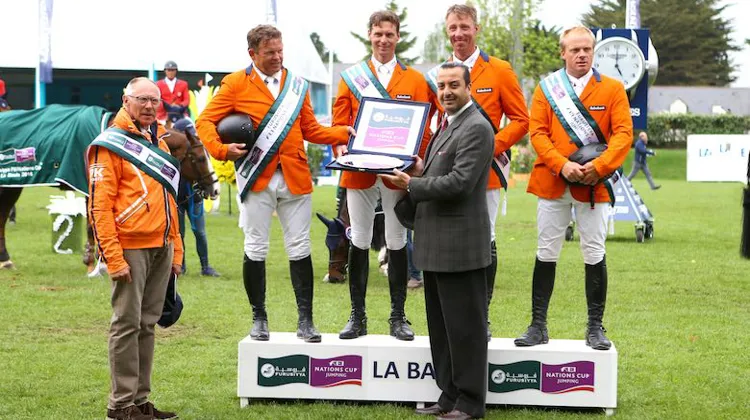 Rob Ehrens s'est sincèrement réjoui de la victoire relativement inattendue de Wout-Jan van der Schans, Leopold van Asten, Jur Vrieling et Willem Greve.