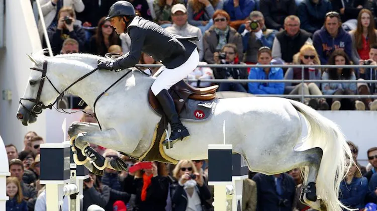 Philippe Rozier et Rahotep de Toscane ont montré de bien belles choses cet après-midi, même si une faute les a privés du barrage.