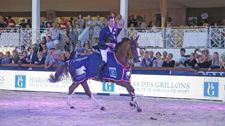 Scott Brash et Hello Forever ont remporté leur premier Grand Prix 5* ce soir à Cannes.