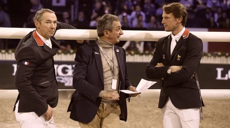 A priori, on verra moins souvent Jean-Maurice Bonneau aux côtés de Kevin Staut et Patrice Delaveau.