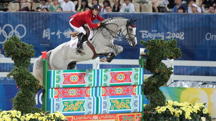 Laura Kraut & Cedric aux Jeux Olympiques de Pékin en 2008