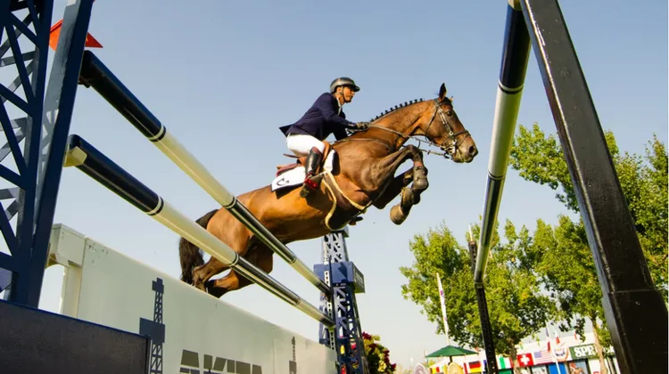Juan Carlos Garcia et Gitano V Berkenbroeck en route vers la victoire.