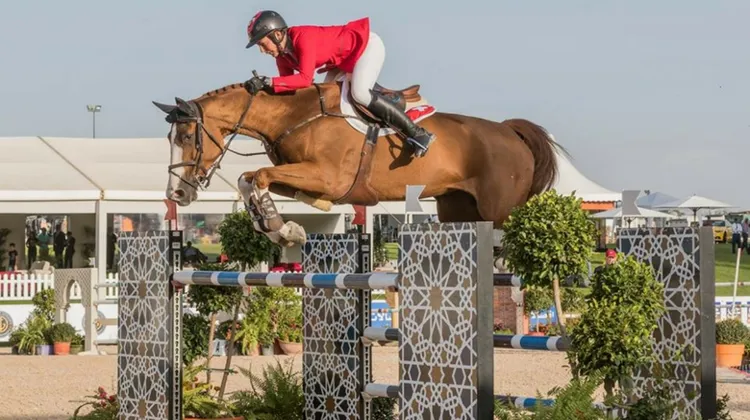 Nadja Peter Steiner et Saura de Fondcombe, gagnantes à Tétouan et irréprochables ce soir à Rabat.