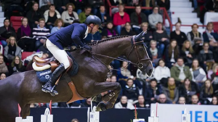 En 2016, le Suisse Romain Duguet s'était imposé dans l'épreuve Longines Coupe du monde, sur Quorida de Trého.