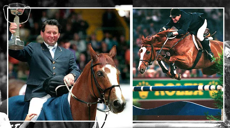 En 1997 à Göteborg, Hugo Simon est devenu le premier cavalier à remporter trois finales de Coupe du monde. Depuis, il a été rejoint par Rodrigo Pessoa, Meredith-Michaels-Beerbaum et Marcus Ehning.