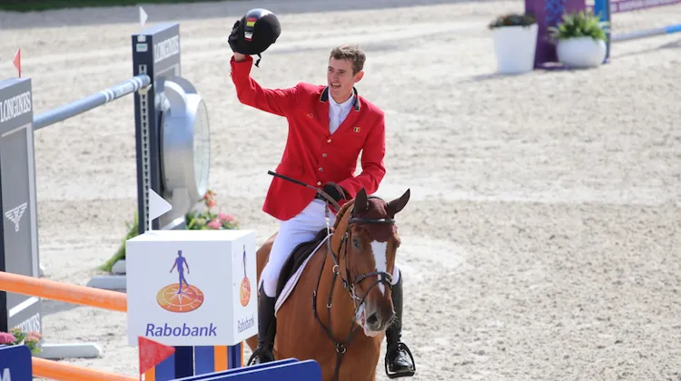 Vainqueur du Grand Prix Longines vendredi, Jos Verlooy a scellé la victoire de son équipe aujourd'hui dans la Coupe des nations.