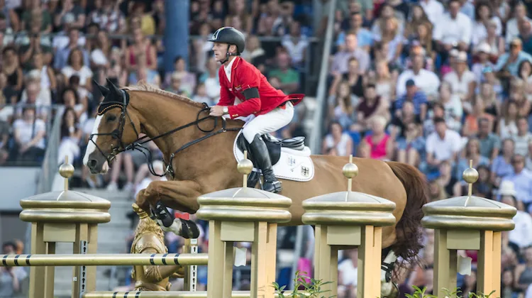 Marcus Ehning a ce soir offert la victoire à une équipe allemande surpuissante à domicile.
