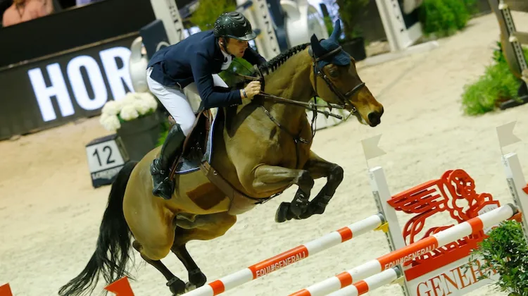 Sur Jacintha v. Kriekenhof, Mark McAuley a empêché Michael Jung d'empocher son troisième succès cet après-midi.