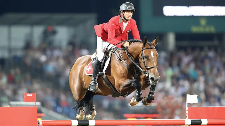 Avec Steve Guerdat, Hannah avait notamment signé deux splendides doubles sans-faite dans la Coupe des nations d'Aix-la-Chapelle.