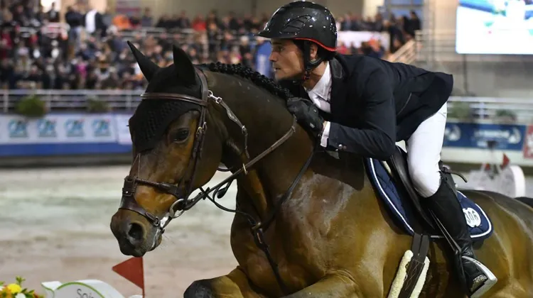 Duarte Romao et Edesa's Kzoom van de Wittemoere en route pour leur première victoire à ce niveau d'épreuve, le week-end dernier à St-Lô.