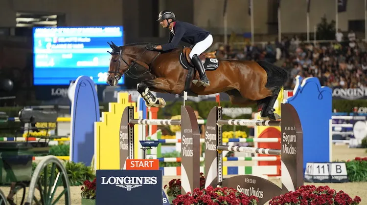 Début octobre, Nicolas Delmotte et Alanine de Vains avaient remporté l'épreuve d'ouverture du CSIO 5* de Barcelone.