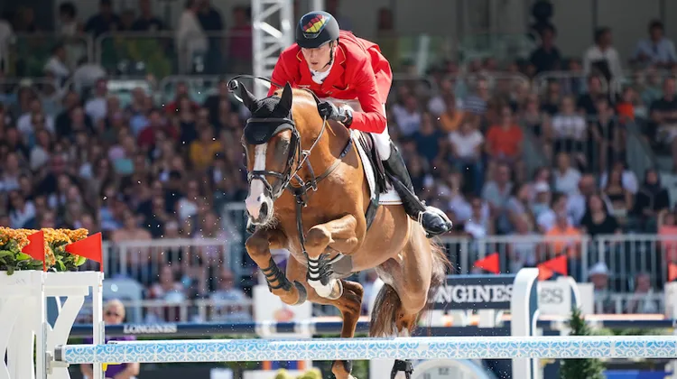 Daniel Deusser figure dans le cadre olympique avec Scuderia 1918 Tobago Z.