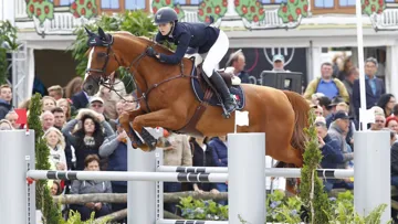 Lucy Davis et Barron avaient remporté le Grand Prix de Bruxelles comme des rois l'an passé.