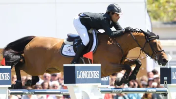 Abdel Saïd a une nouvelle fois fait valoir tout son talent et son feeling à cheval, à l'issue d'un superbe barrage.