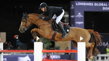 Heureux des performances de son hongre à Doha, Kevin Staut espère bien pouvoir le garder dans son piquet de chevaux.