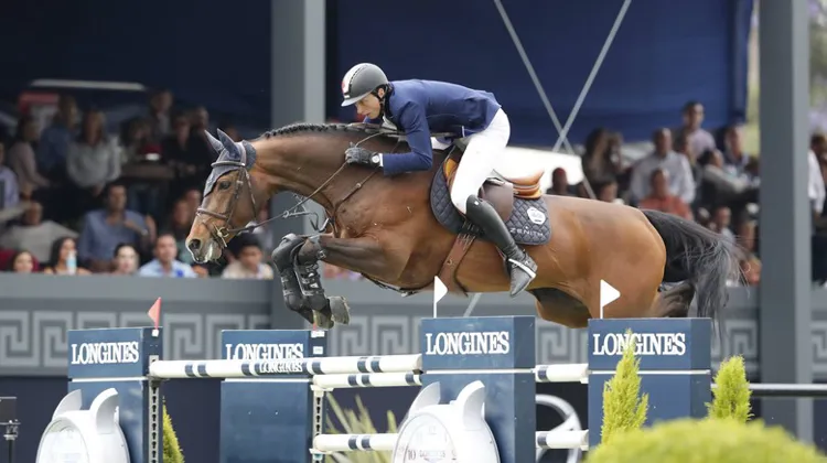 Martin Fuchs et Chaplin ont décroché leur premier Grand Prix 5* lors de l'étape d'ouverture du Longines Global Champions Tour.
