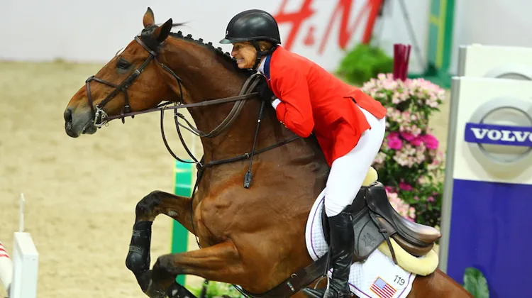 Beezie Madden et Simon en 2013 à Göteborg.