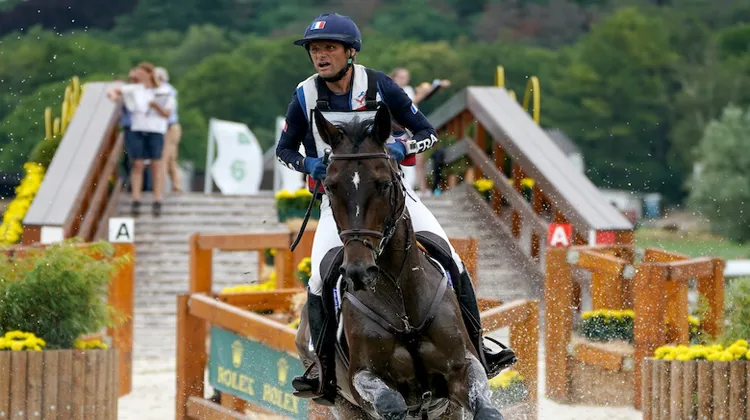 Nicolas Touzaint et Absolut Gold*HDC lors du CCIO d'Aix-la-Chapelle.