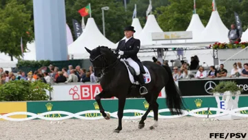 Contrat plus que rempli pour Karen Tebar et Don Luis, assurés de finir parmi les dix meilleurs couples de ces championnats d'Europe.