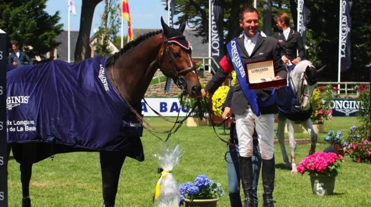 Eric Lamaze et Hickstead gagnent à La Baule. Ph. J. Decamp.