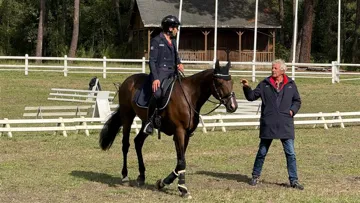 Luc Château est ici en plein débriefing avec Philippe Limousin
