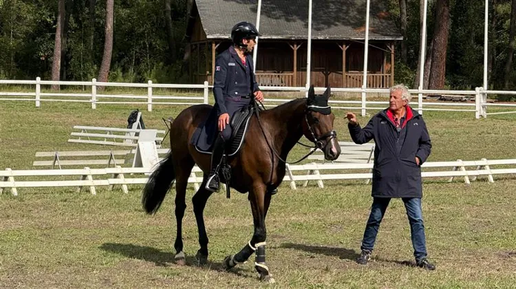 Luc Château est ici en plein débriefing avec Philippe Limousin