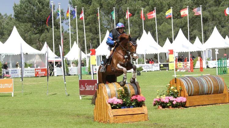 Luc Chateau magistral sur le cross de Saumur (@P Chevalier]