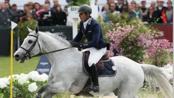 Julien Epaillard, encore deuxième du Derby.