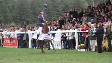 Après Ténarèze, Sirocco du Gers a donné une deuxième médaille d'or à Thomas Carlile, qui est entré dans l'histoire du Mondial du Lion. Photo Pauline Chevalier