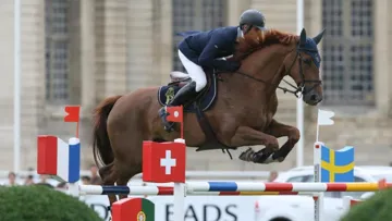 Julien Epaillard et Mister Davier à Chantilly © Scoopdyga
