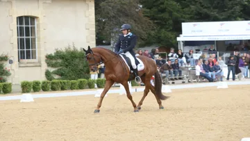 Propriano de L'Ebat et Luc Chateau ont dominé le dressage (P.Chevalier)