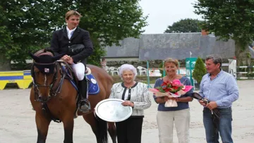 Benjamin Robert remporte le Grand Prix à 1,45m du CSI 2* d'Auvers sur Quickly de Kreisker