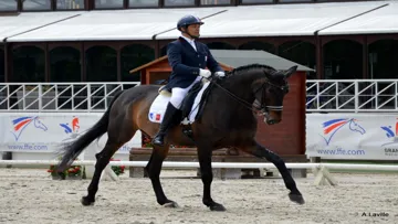 José Letartre et Warina ENE*HN à Jardy ce week-end © A. Laville