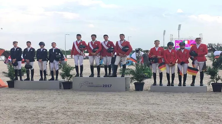 Le podium des Juniors