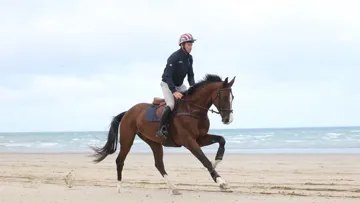 Thomas Carlile et Darmagnac de Béliard lors du stage de préparation de l’équipe de France en vue des Mondiaux de 2022. 