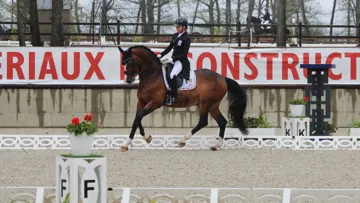 Jusqu’à la fin, Larissa Pauluis a été intouchable au Mans s'imposant de nouveau aujourd'hui dans la Reprise Libre en Musique du CDI 4*.