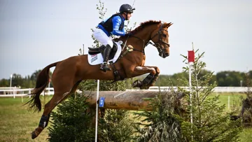 Ben Hobday et Shadow Man ont terminé dixièmes du CCI 4*-S de Lignières.