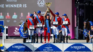 L'équipe autrichienne s'est imposée dans la finale du circuit des Coupes des nations Longines EEF.