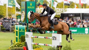 C’est en Steely Dan, ici au CSIO 5* de Bruxelles, que Henrik von Eckermann fonde ses espoirs pour les Mondiaux d’Aix-la-Chapelle l’an prochain.