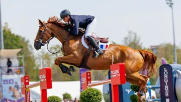 Julien Épaillard et Dubaï du Cèdre, médaillés de bronze l’été passé aux Européens de Milan. 