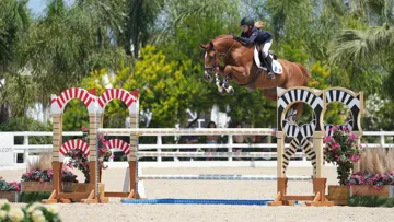 Mélina Bouillot et Canabis d'Albain aux championnats d'Europe 