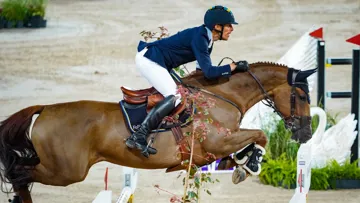 Henrik von Eckermann et King Edward sont pour l'heure en tête du championnat individuel. 