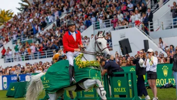 Kent Farrington et Greya, lauréats de l’édition 2024 du Grand Prix du CSIO 5* de La Baule. 