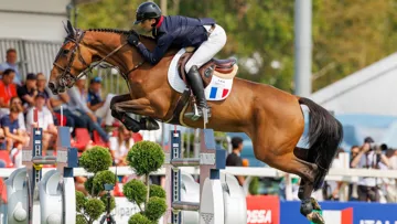 Huitièmes des championnats d’Europe de Milan, Olivier Perreau et Dorai d'’Aiguilly*GL EVents seront à Abou Dabi le 11 février. 