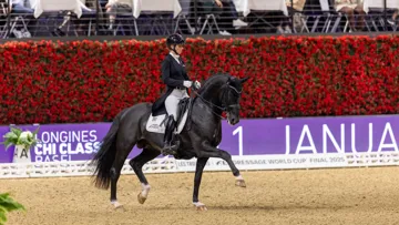 Sous la selle de la Norvégienne Isabel Freese, Total Hope a terminé troisième de la finale de la Coupe du monde à Bâle.