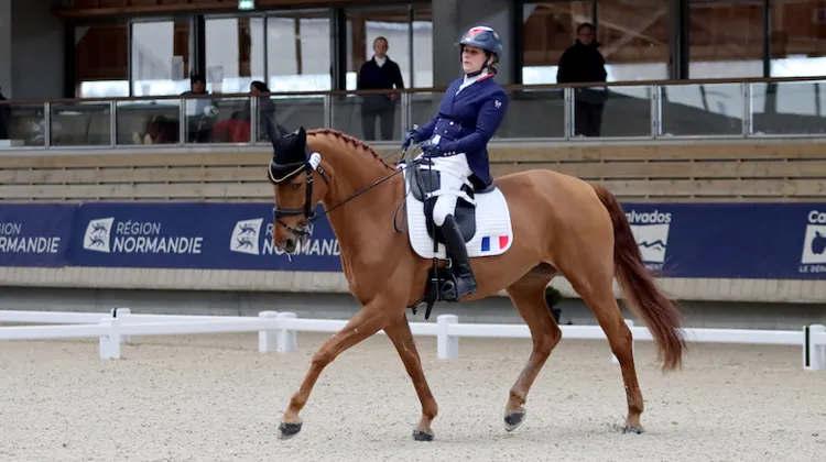 Céline Gerny et Rapshodie*IFCE à l'œuvre. 