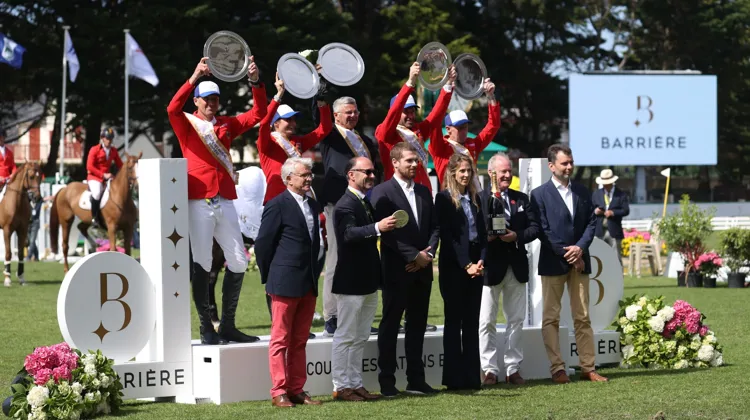 L’an passé, l’Allemagne s’était imposée grâce à André Thieme, Kendra Claricia Brinkop, Marcus Ehning et Philipp Weishaupt.