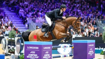 Richard Vogel et Gangster Montdesir ont remporté le Grand Prix Longines de Lyon ce soir.